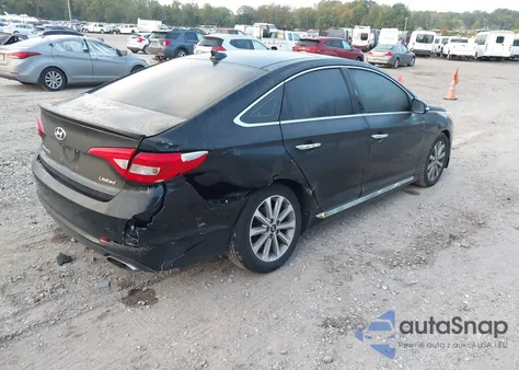 2016 Hyundai Sonata Limited из США, поврежденный, VIN 5NPE34AF0GH280040